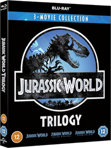 Jurassic World Trilogy | Jurassic World / Jurassic World: Fallen Kingdom / Jurassic World: Dominion  |   Blu-Ray